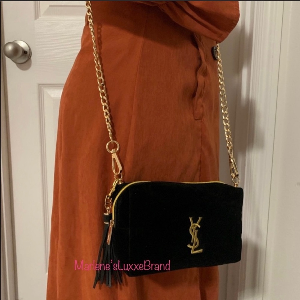 YSL cosmetic bag / make up pouch